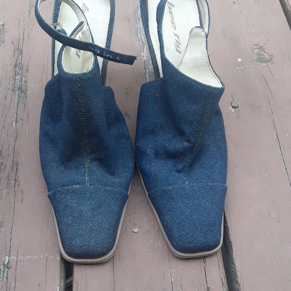 Cute Jeans heeled Sandals